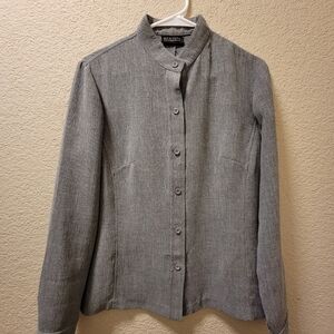 New York & Company lobg sleeve button down